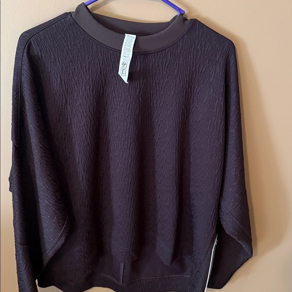 Lululemon Textured Jacquard Crewneck pullover - Picture 3 of 8